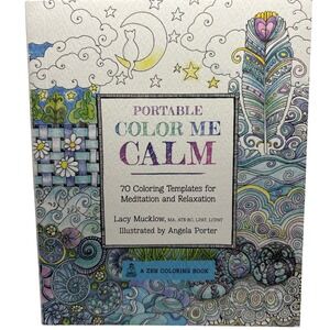 Color Me Calm Coloring Templates for Meditation Relaxation Adult‎ Coloring Book
